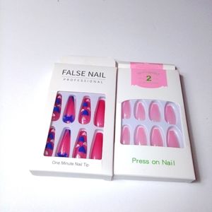 Fancy False press on nails tips